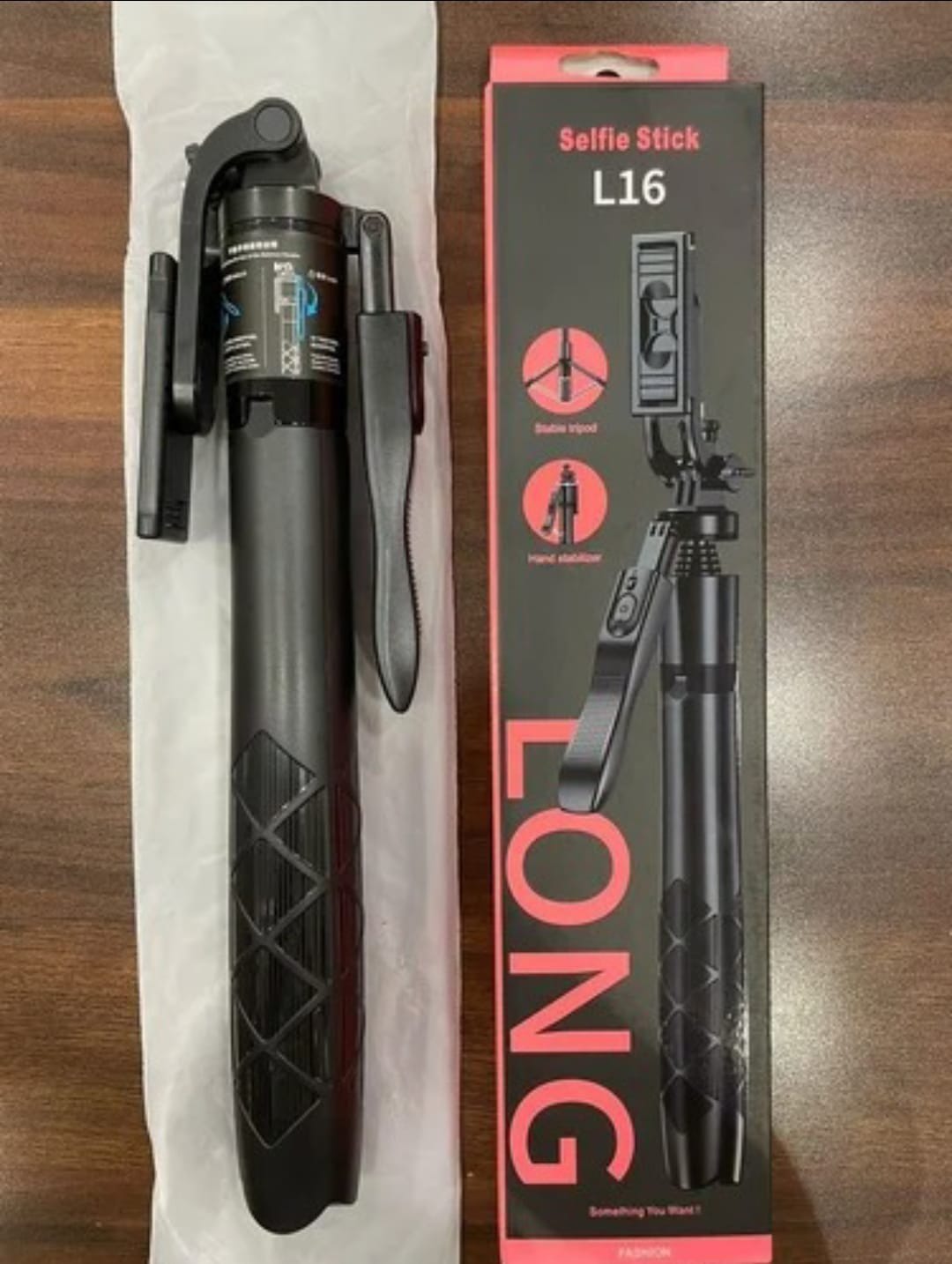 L16 Aluminium Selfie Tripod Stand