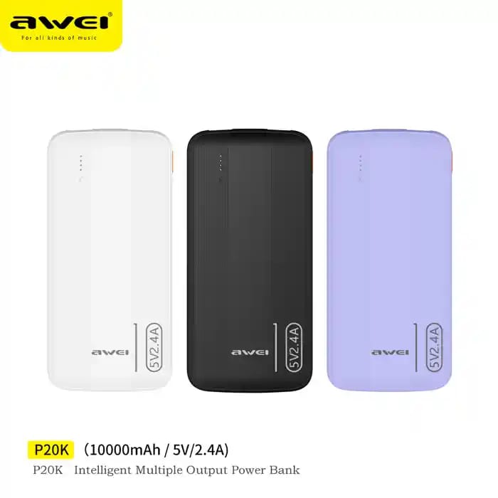 Awei P20K 10000mAh Power Bank