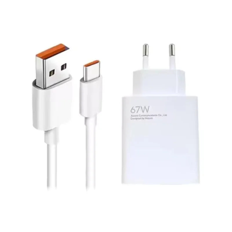 67W Fast Charger with USB-C Cable
